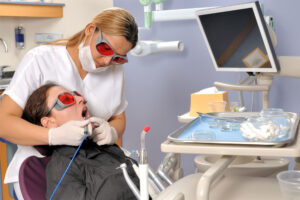 dental patient laser dentistry