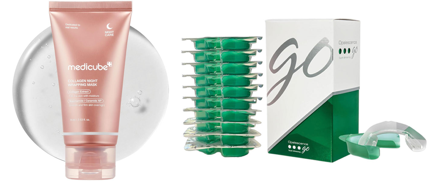 face peel and teeth whitening kit promotion